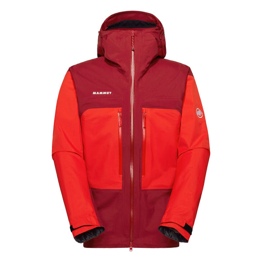 Manteau imperméable à capuchon Taiss HS - Homme - dark mammut red-mammut red