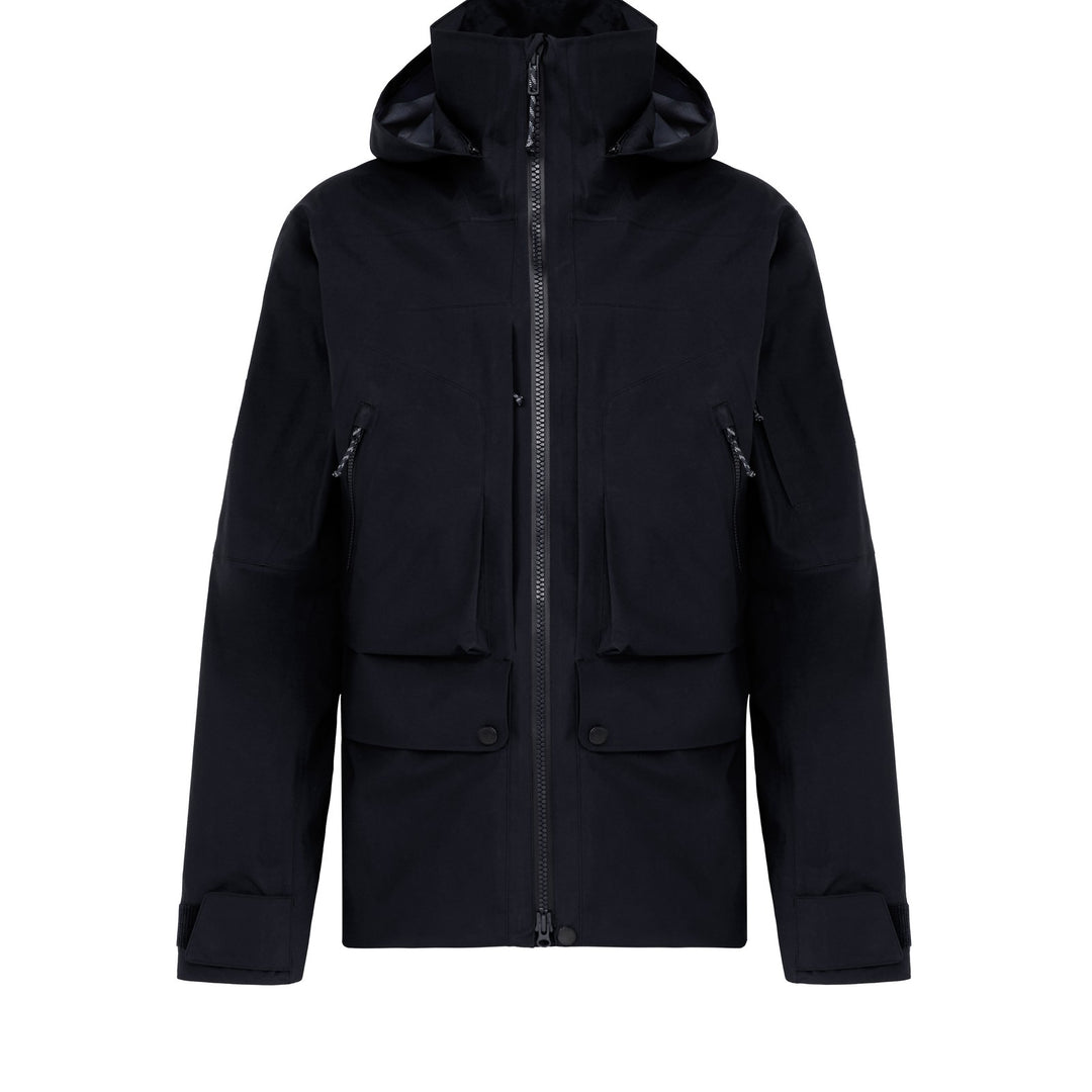 Manteau imperméable à capuchon Alps HS - Homme - black