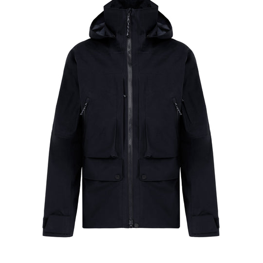 Manteau imperméable à capuchon Alps HS - Homme - black