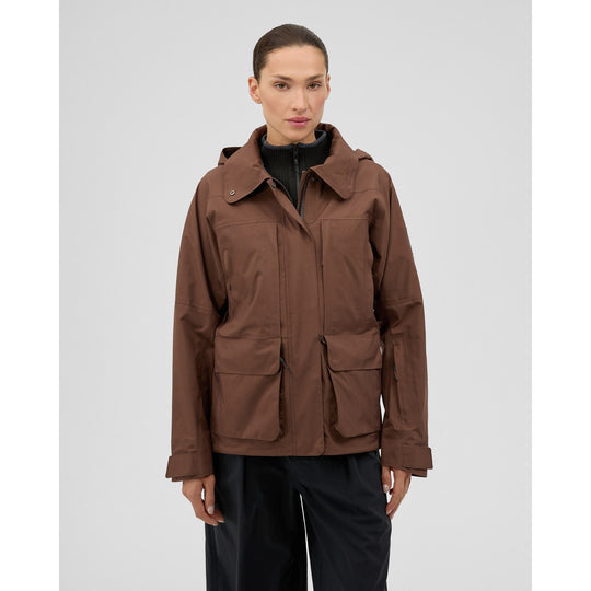 Manteau imperméable à capuchon Alps HS - Femme - vue portée