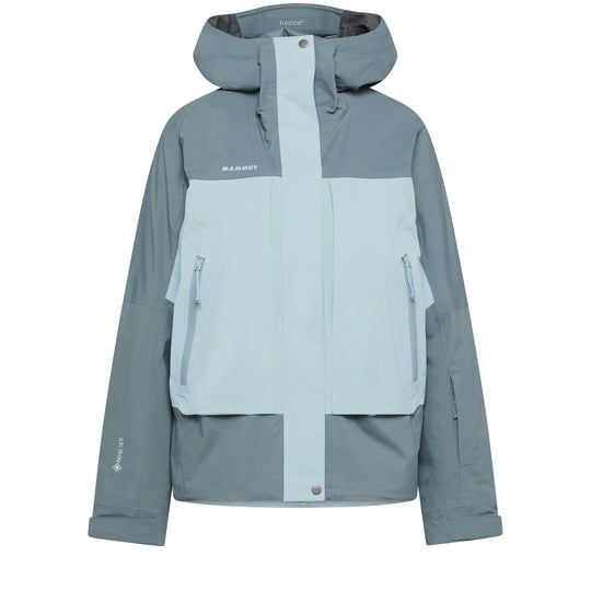 Manteau isolé imperméable à capuchon Couloir HS Thermo - Femme - nebla-strata