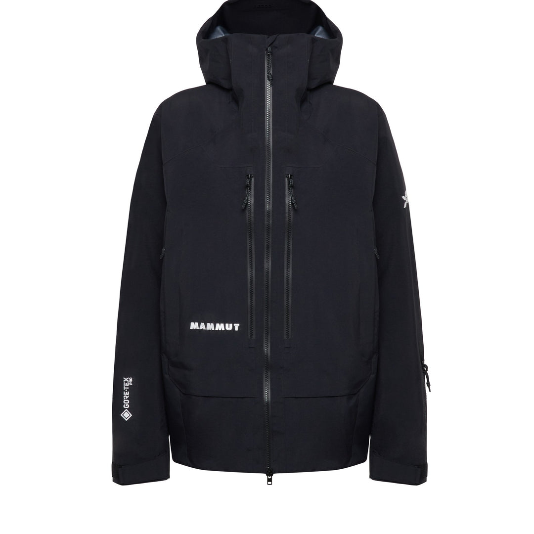 Manteau imperméable à capuchon Eiger Free Pro HS - Homme - black