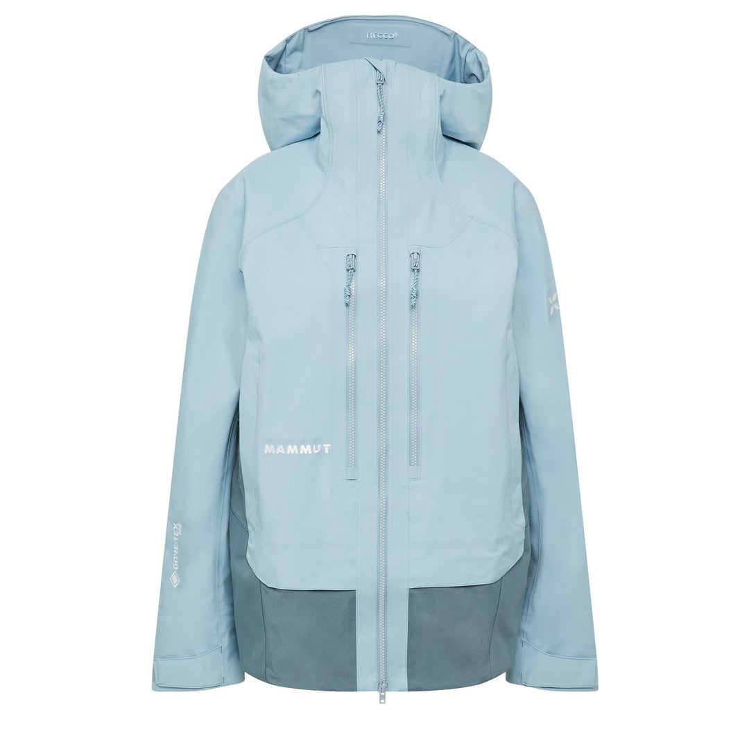 Manteau imperméable à capuchon Eiger Free Pro HS - Femme - nebla-strata