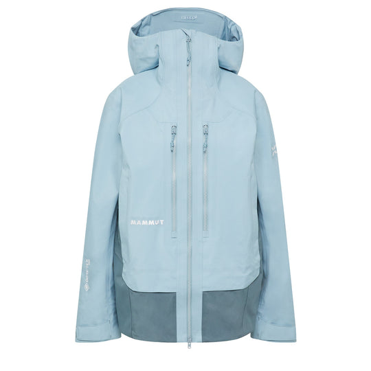 Manteau imperméable à capuchon Eiger Free Pro HS - Femme - nebla-strata