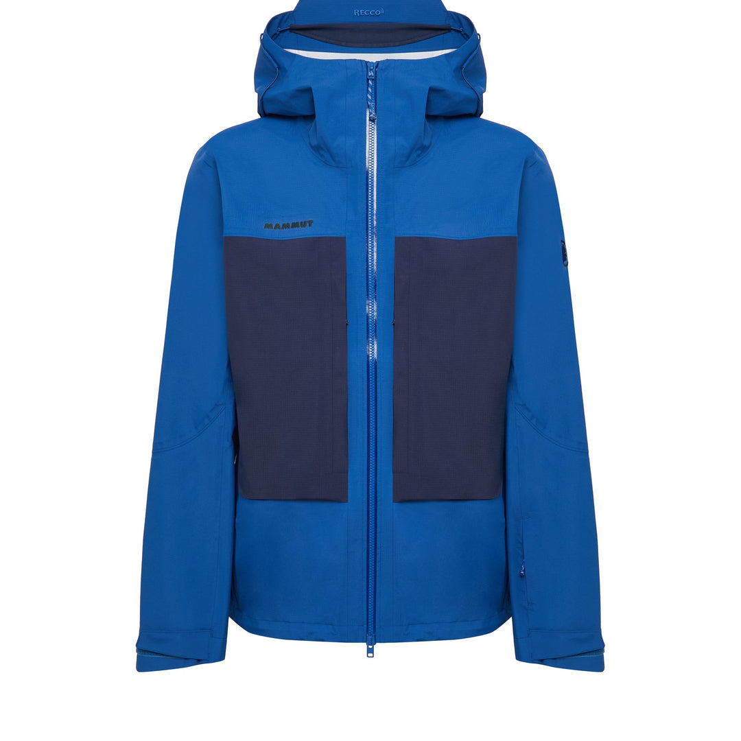 Manteau imperméable à capuchon Skintrack HS - Homme - tschiel-marine