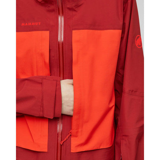 Manteau imperméable à capuchon Skintrack HS - Femme - détail