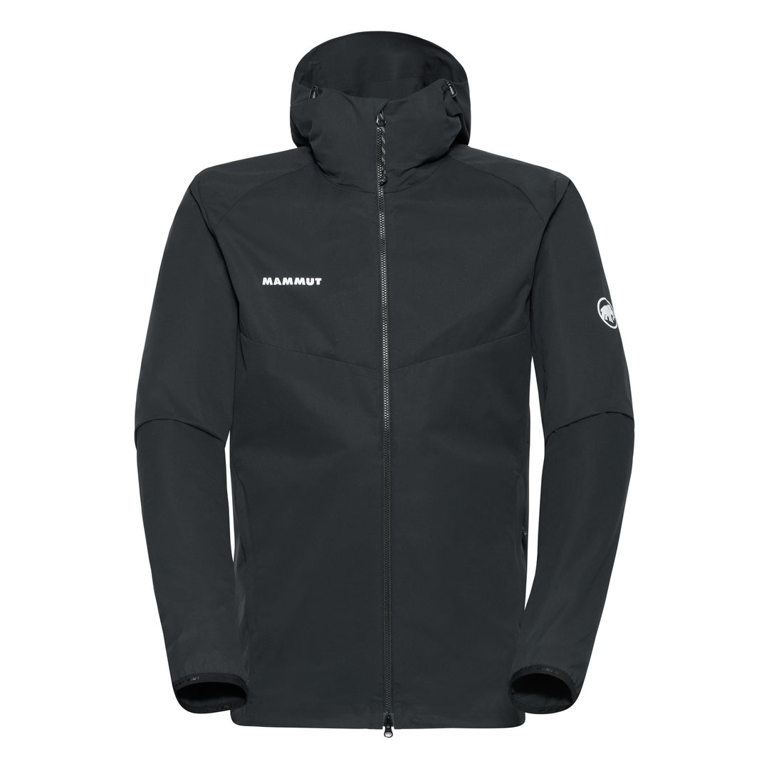 Manteau softshell à capuchon Granite SO - Homme black