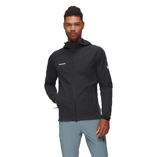 Manteau softshell à capuchon Granite SO - Homme - vue portée