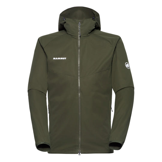 Manteau softshell à capuchon Granite SO - Homme - dark marsh