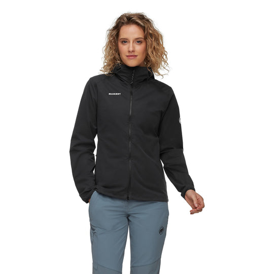 Manteau softshell à capuchon Granite SO - Femme - vue portée