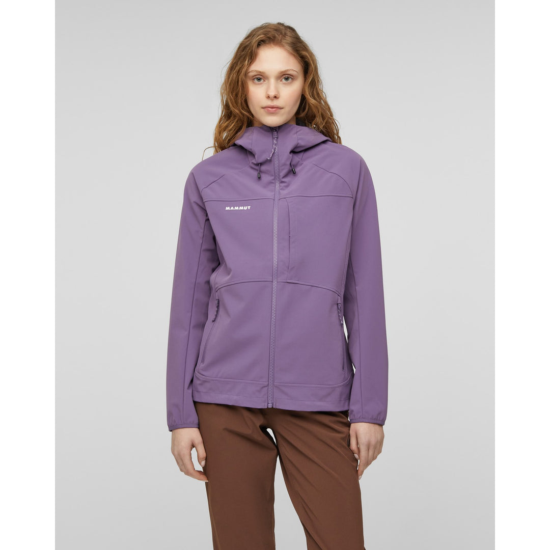 Manteau softshell à capuchon Ultimate Comfort SO - Femme - vue portée