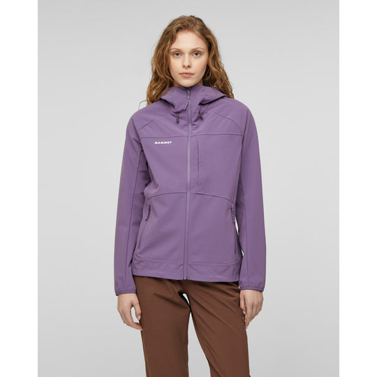 Manteau softshell à capuchon Ultimate Comfort SO - Femme - vue portée