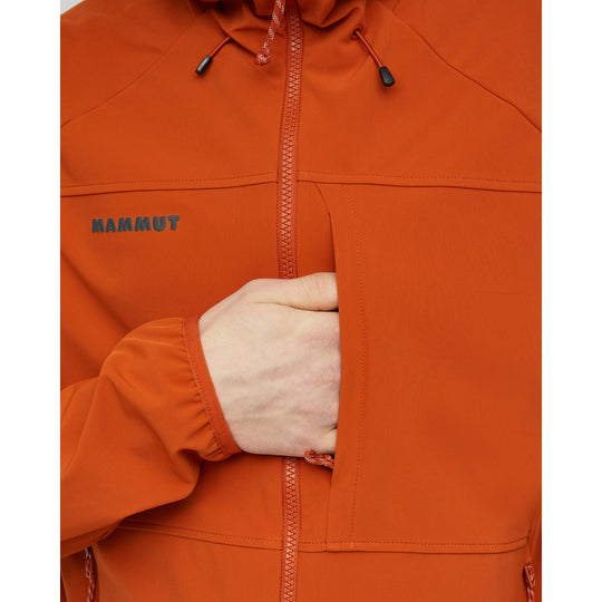 Manteau softshell à capuchon Ultimate Comfort SO - Homme - détail