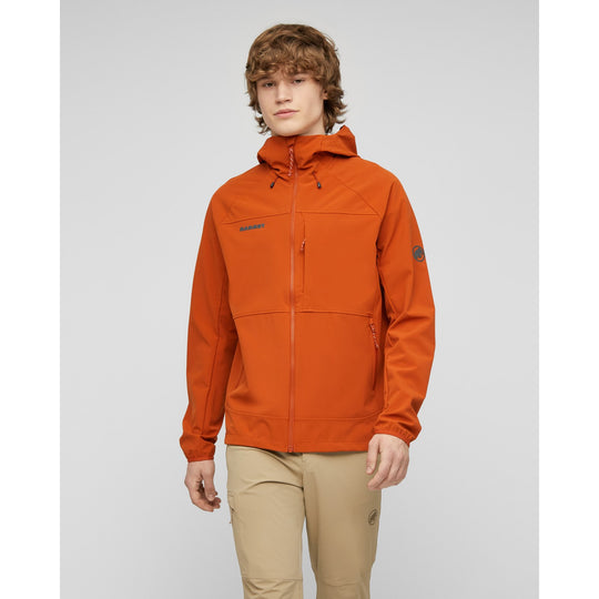 Manteau softshell à capuchon Ultimate Comfort SO - Homme - vue portée