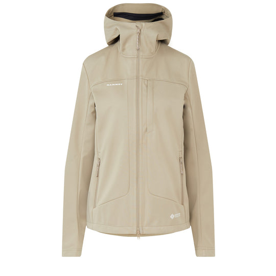 Manteau softshell à capuchon Ultimate VIII SO - Femme sablun