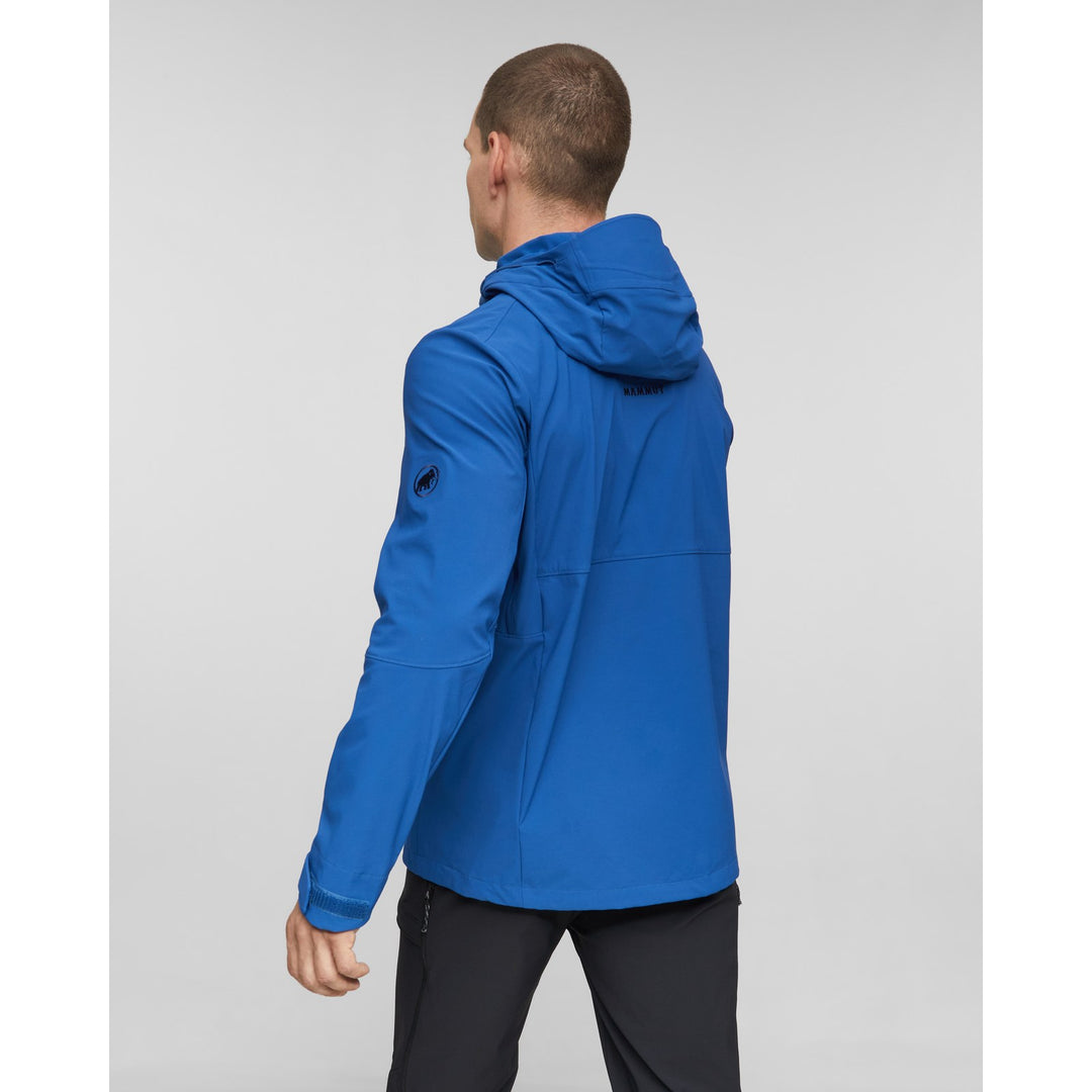 Manteau softshell à capuchon Skintrack SO - Homme - vue portée