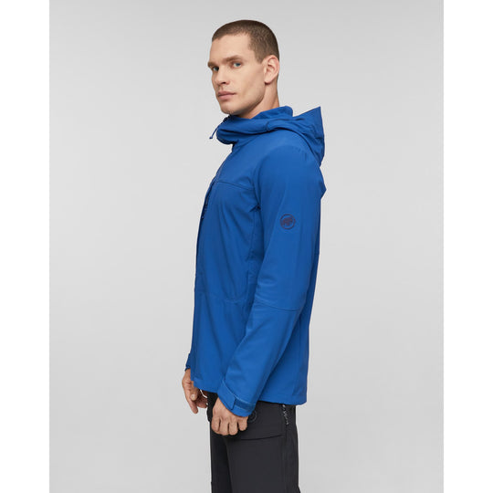 Manteau softshell à capuchon Skintrack SO - Homme - vue portée