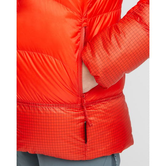 Manteau isolé à capuchon Taiss Pro Belay IN - Femme - détail