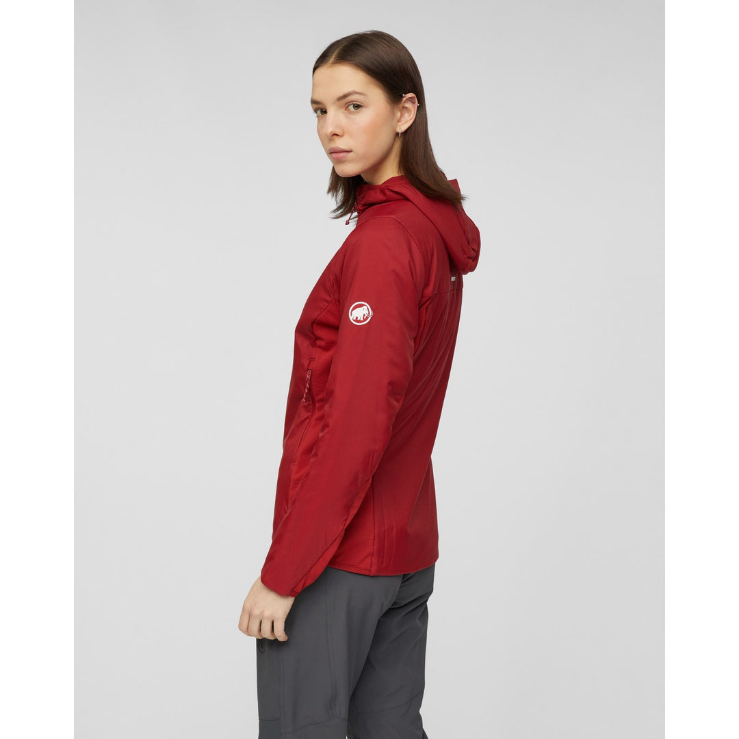 Manteau hybride isolé à capuchon Rime Light IN - Femme - vue portée