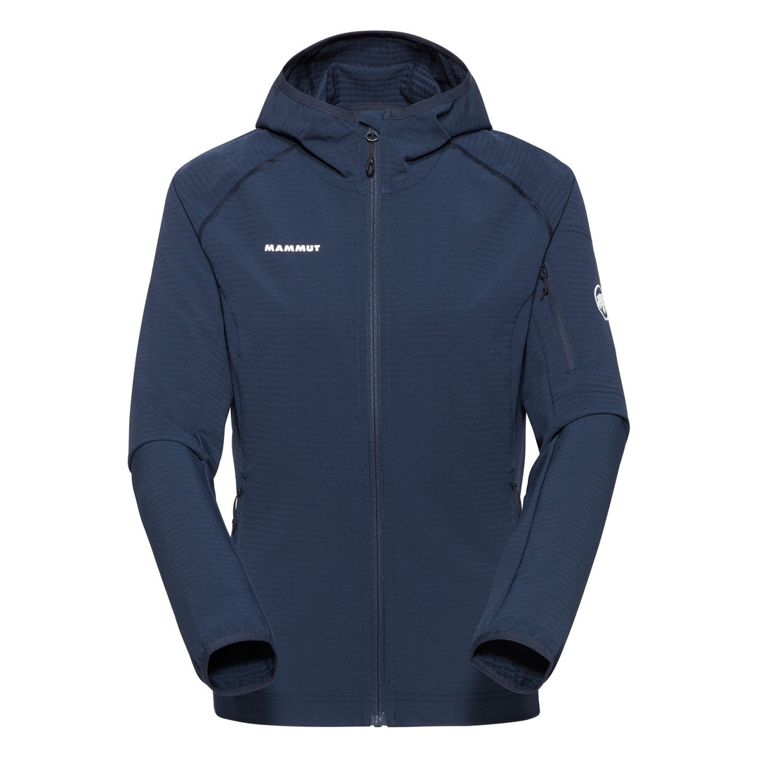 Manteau à capuchon Madris Light ML - Femme - marine