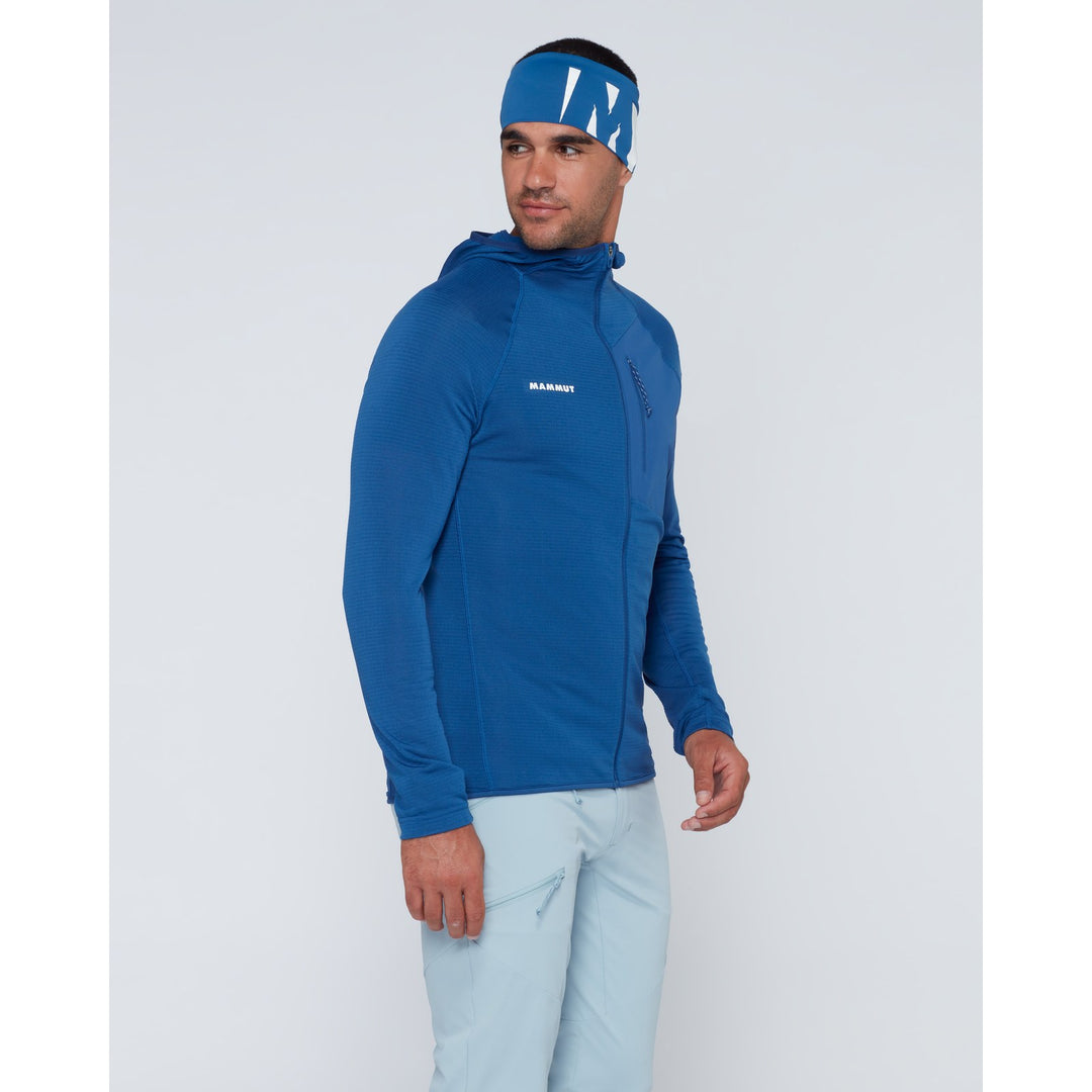 Manteau à capuchon Aenergy Light ML - Homme - vue portée