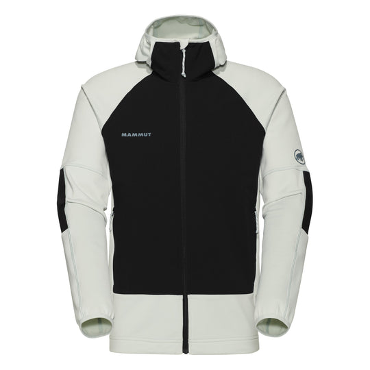 Manteau à capuchon Massone ML - Homme - silver sage-black