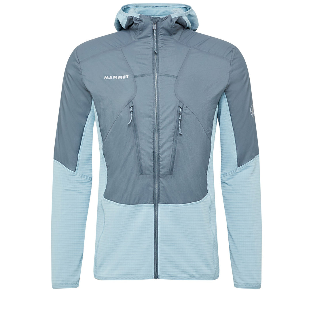 Manteau hybride à capuchon Aenergy ML - Homme strata-nebla