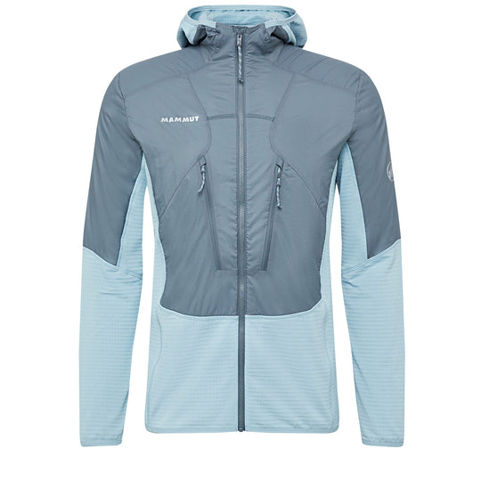 Manteau hybride à capuchon Aenergy ML - Homme strata-nebla