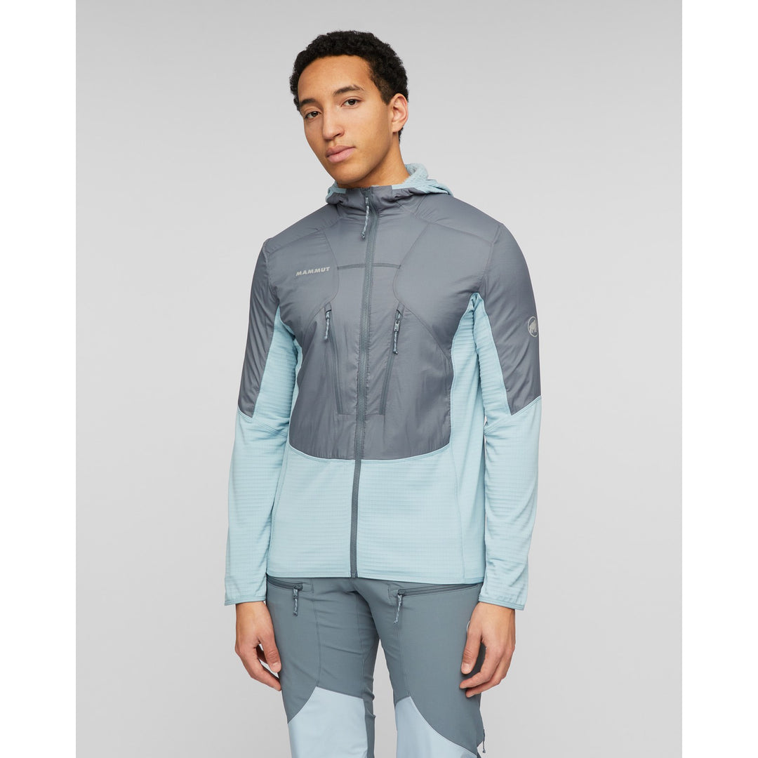Manteau hybride à capuchon Aenergy ML - Homme - vue portée