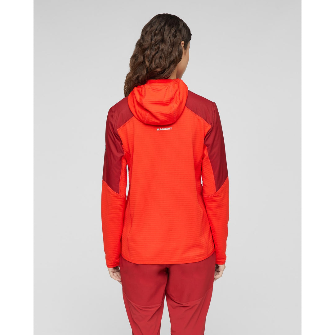 Manteau hybride à capuchon Aenergy ML - Femme - vue portée