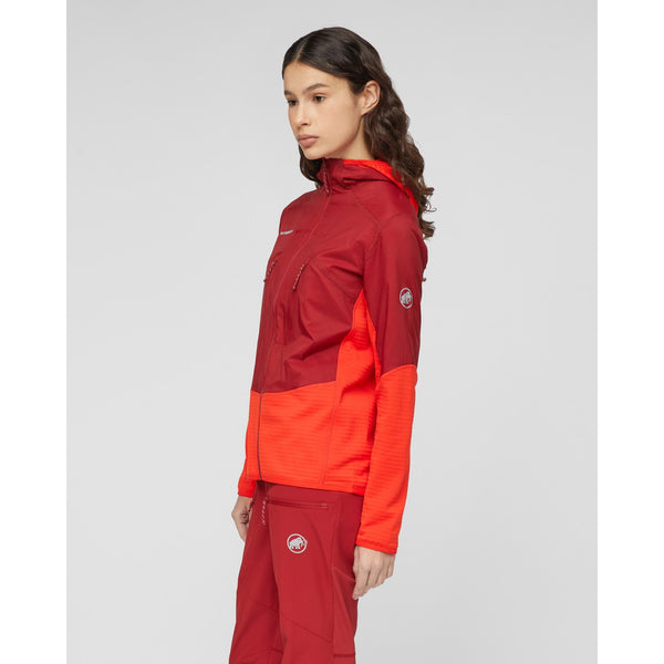 Manteau hybride à capuchon Aenergy ML - Femme