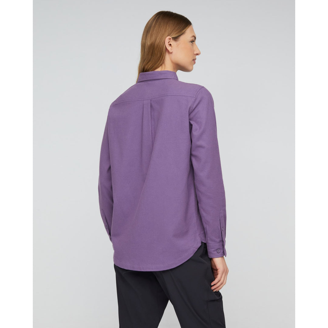 Chemise à manches longues Tamaro Plain - Femme - vue portée