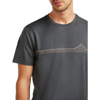 Men's Merino 150 Tech Lite Ridge Lines Short Sleeve T-Shirt