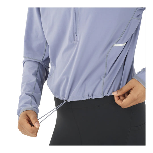 Women's Sense Aero Hybd CP Plvr Long Sleeve Shirt