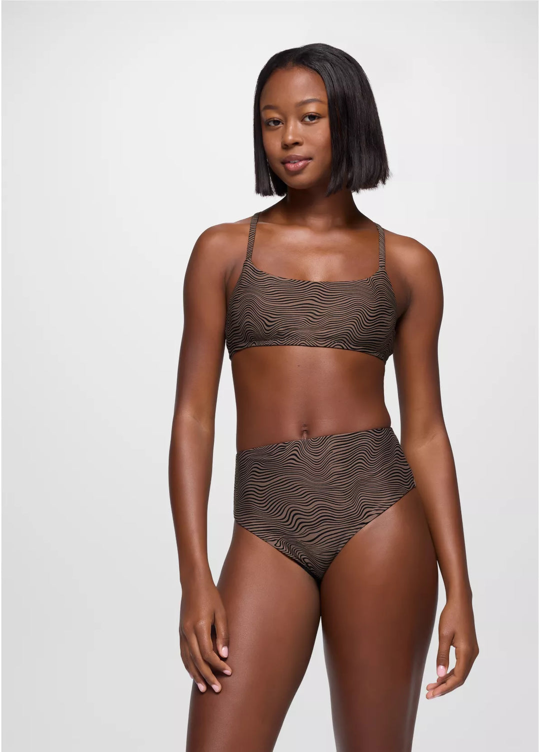 Bas de maillot taille haute Lahari - Femme