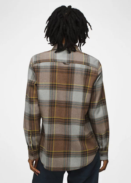 Golden Canyon Flannel Long Sleeve Shirt - Women