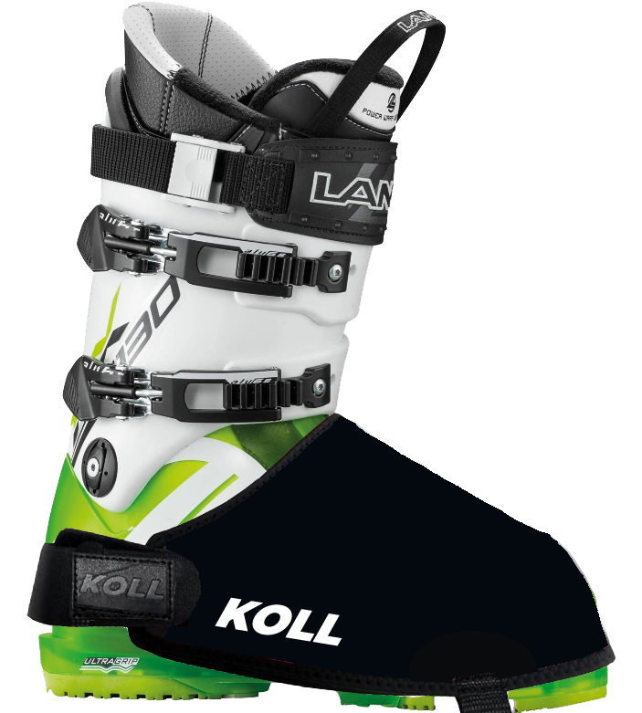Chauffe-bottes de ski - Unisexe White print, vue de face