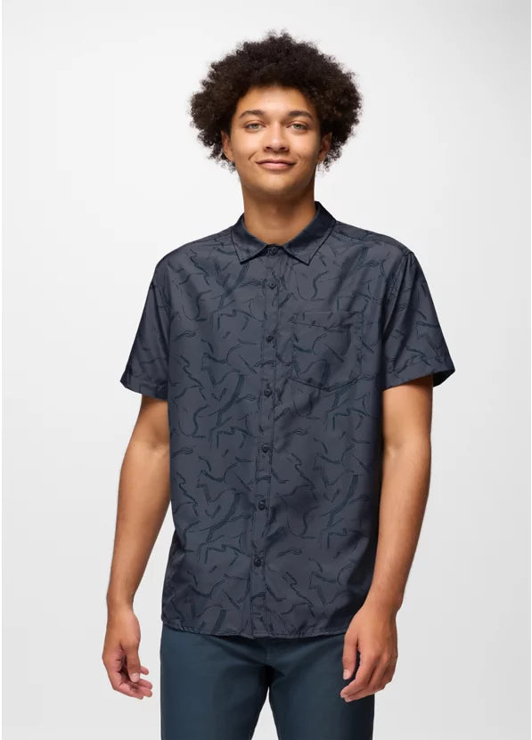 Lost Sol Printed Short Sleeve Shirt - Men