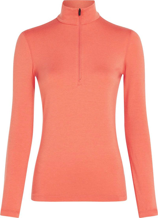 Merino Core Heavyweight LS Half Zip Long Sleeve Sweater - Women