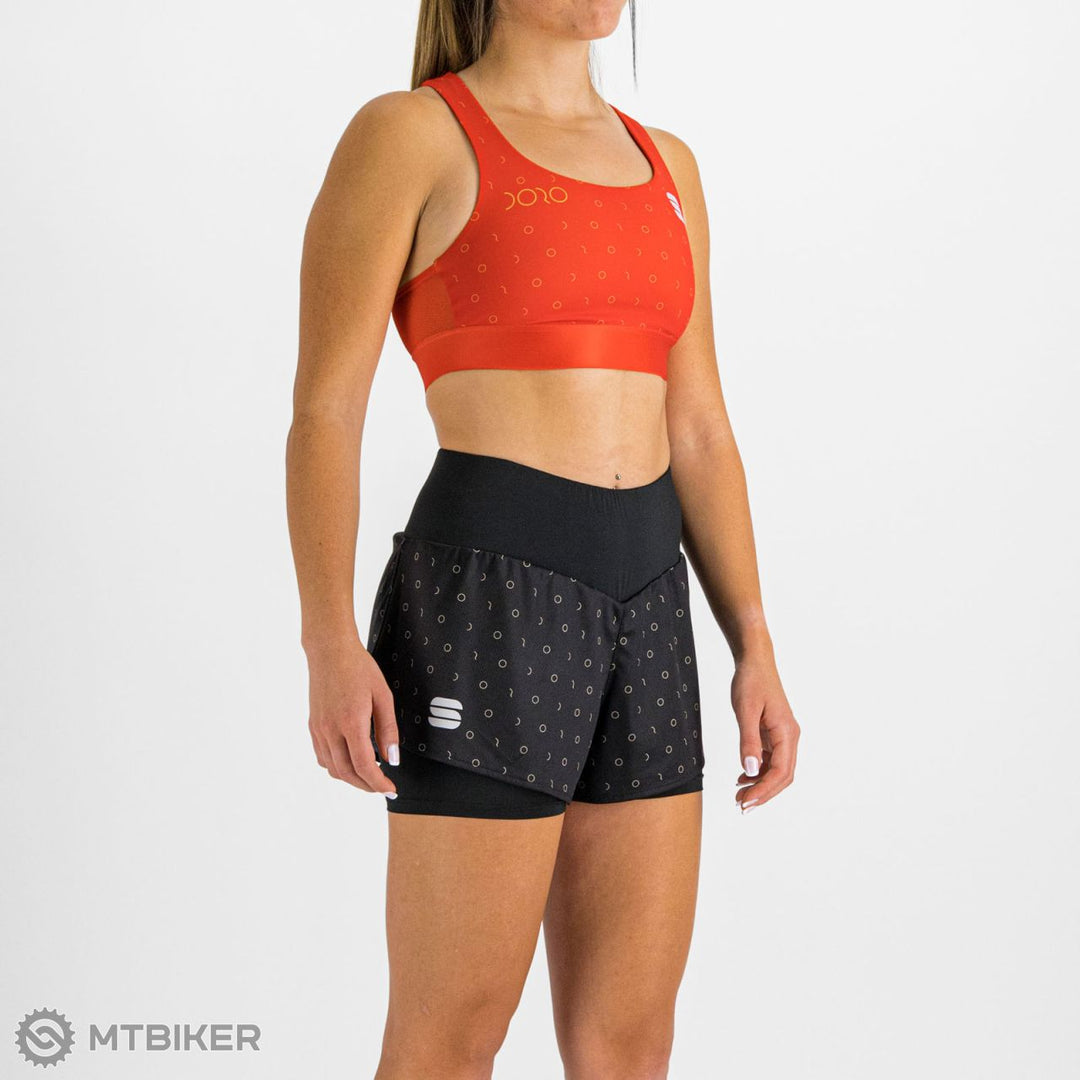 Short Doro Cardio Sportful pour femme - Noir - Vue arrière