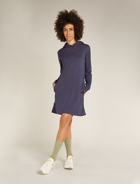 Merino Crush LS Dress - Women
