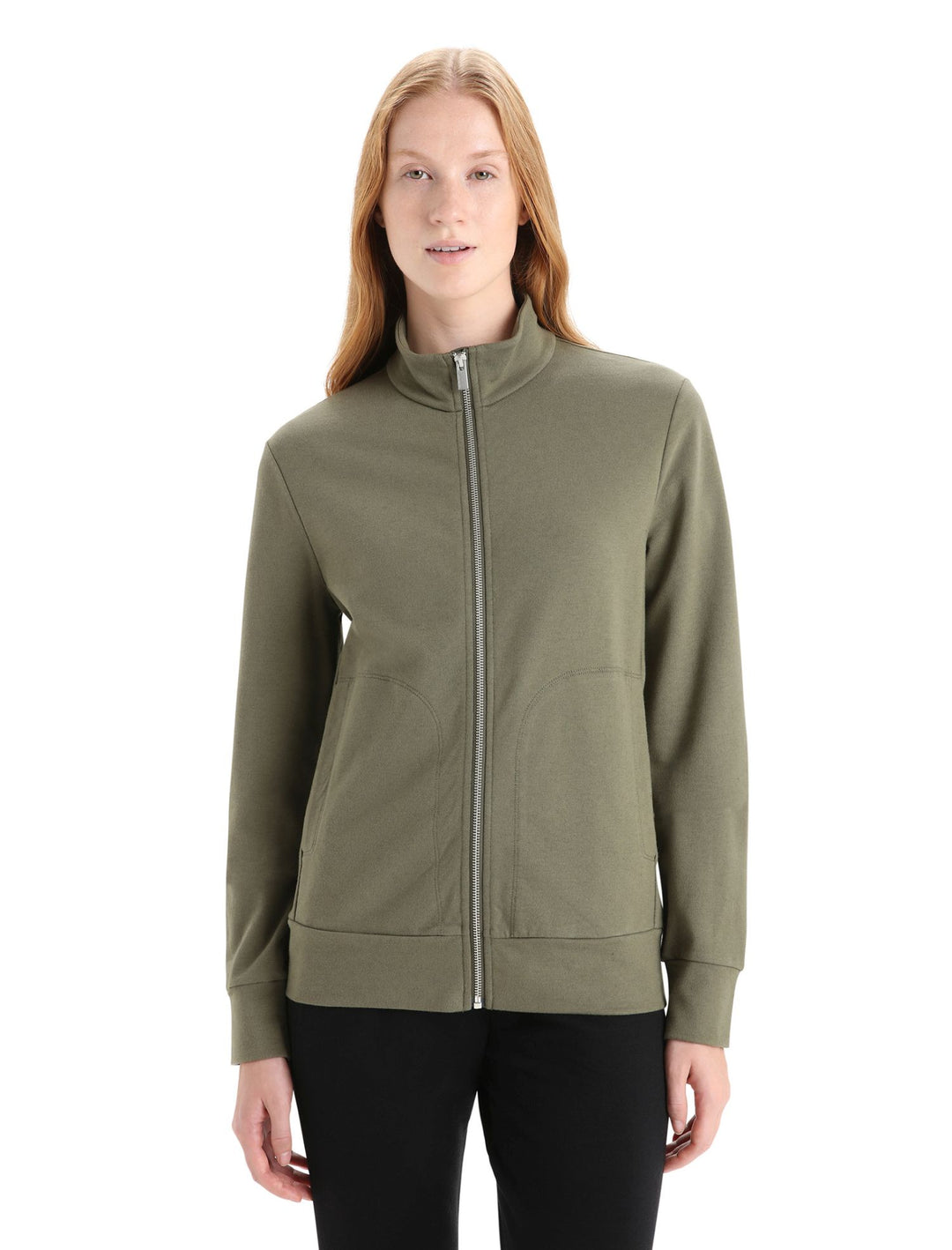 Veste à manches longues Central Classic LS Zip - Femme