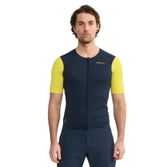 Maillot Vélo Manches Courtes Pro Gravel - Homme