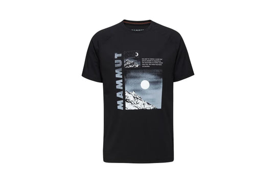 T-shirt Mountain Day and Night - Homme