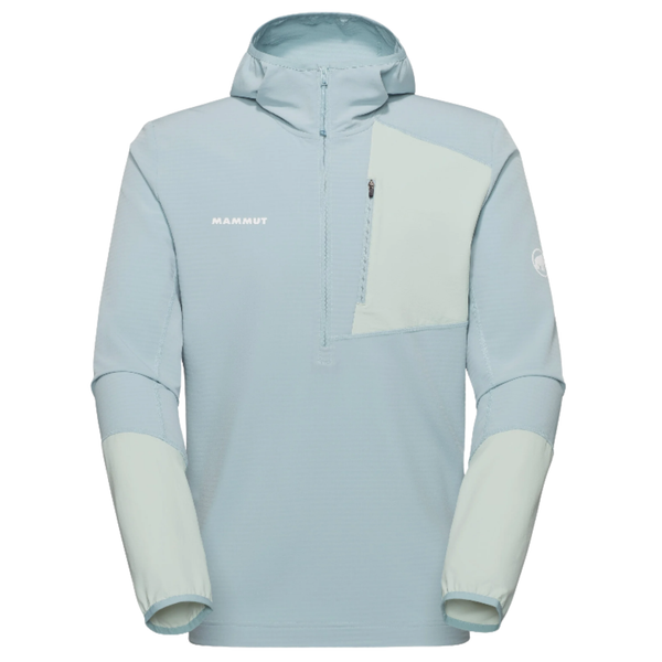 Chandail à Capuchon Polaire Madris Light Demi-zip - Homme
