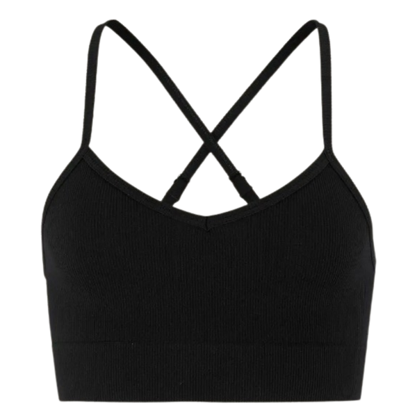 Women's Collective Rib Strap Sports Bra