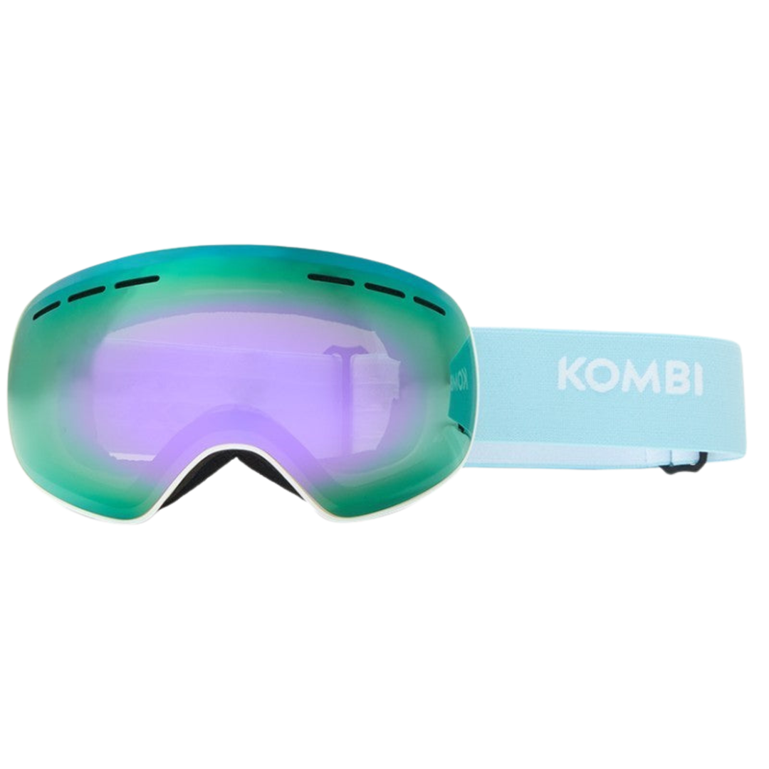 Storm Grey-Purple Ski Goggles - Unisex