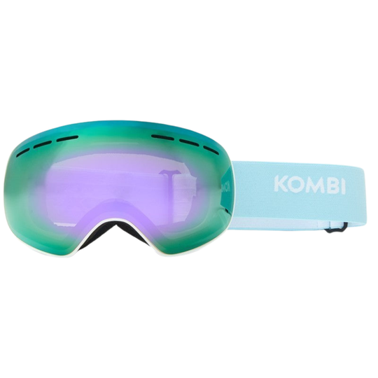 Storm Grey-Purple Ski Goggles - Unisex