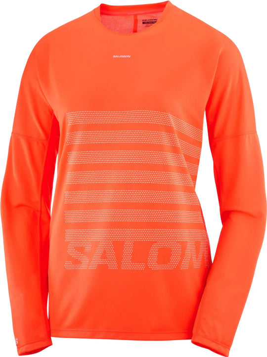 Sense Aero Tee GFX Long Sleeve Sports Shirt - Women