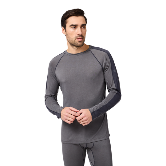 MerinoMIX Active Crew Top Base Layer - Men's